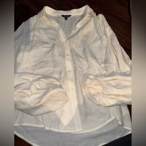 Express Cream Blouse